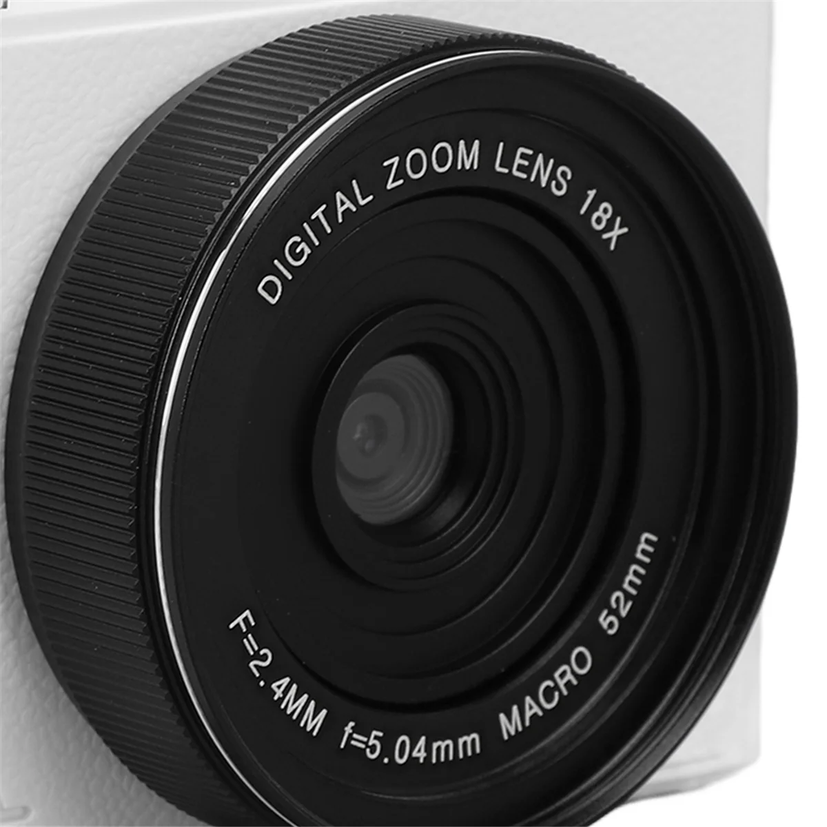 

QA88X Retro Digital Camera 64MP Stabilization Video Pause Function 3 Inch IPS Screen Digital Camera for Vlogging White