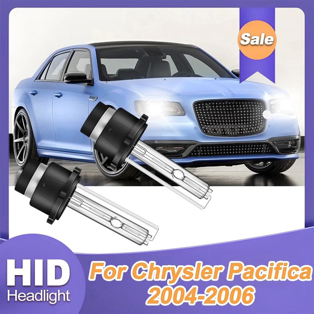 

2X фары автомобильные фары D2S 6000K белые HID ксеноновые фары 35 Вт 12 В ближнего света супер яркие для Chrysler Pacifica 2004-2006