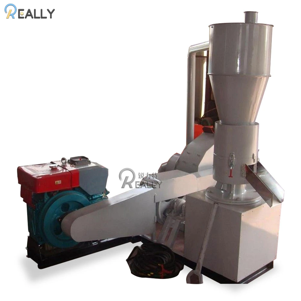 KN-D30HP  Diesel Pellet Making Machine/Biomass Wood Pellet Mill Machine/Flat Die Wood Chips Pellet Press