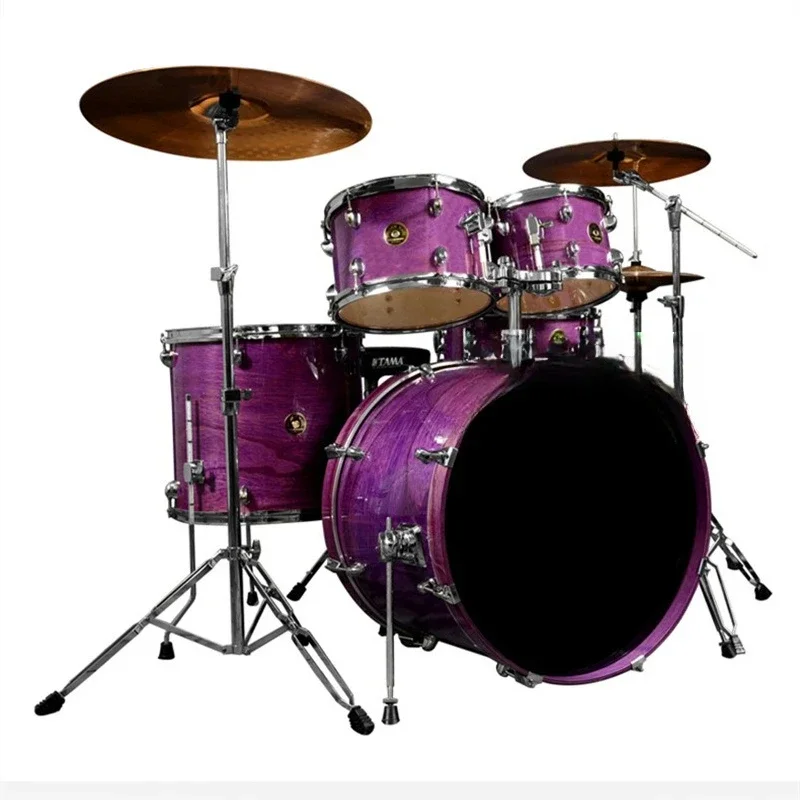 

Drum set paint professional adult play children beginner jazz drum