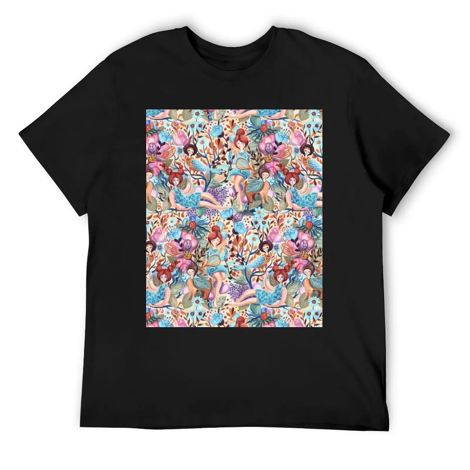 Gouache ladies T-Shirt oversizeds vintage oversized t shirts for men