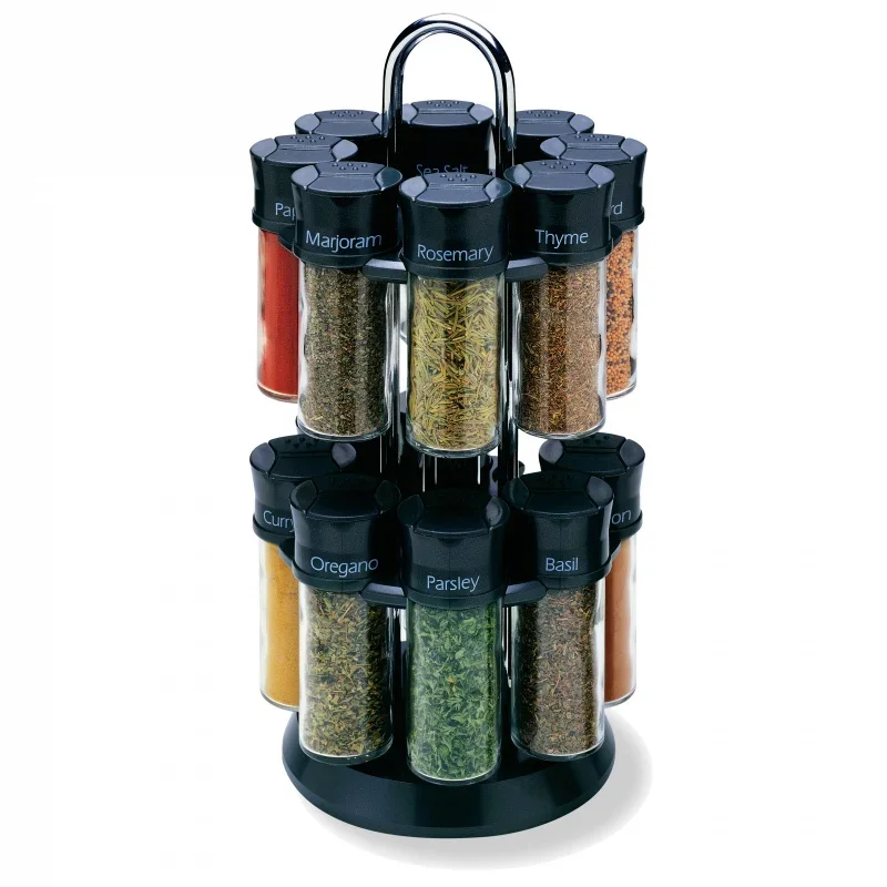 

For Olde Thompson Spice Rack Set, 17 piece