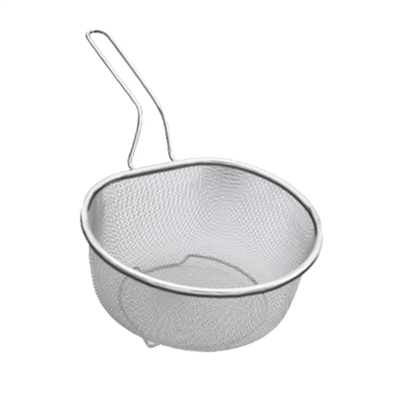 Frying Basket Deep Fryer Basket Practical Easy to Clean Hot Pot Mesh Colander Food Strainer for Hotels Restaurants Bar Pasta