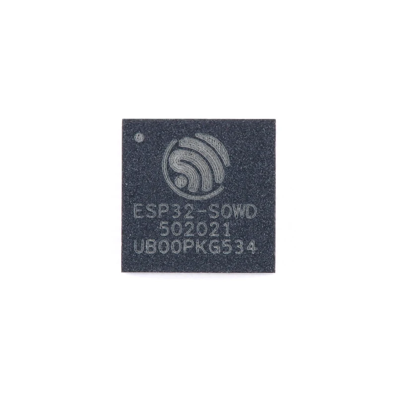 ESP32-S0WD QFN-48 Wi-Fi + BLE ثنائي الوضع 32 بت كور منفرد MCU رقاقة