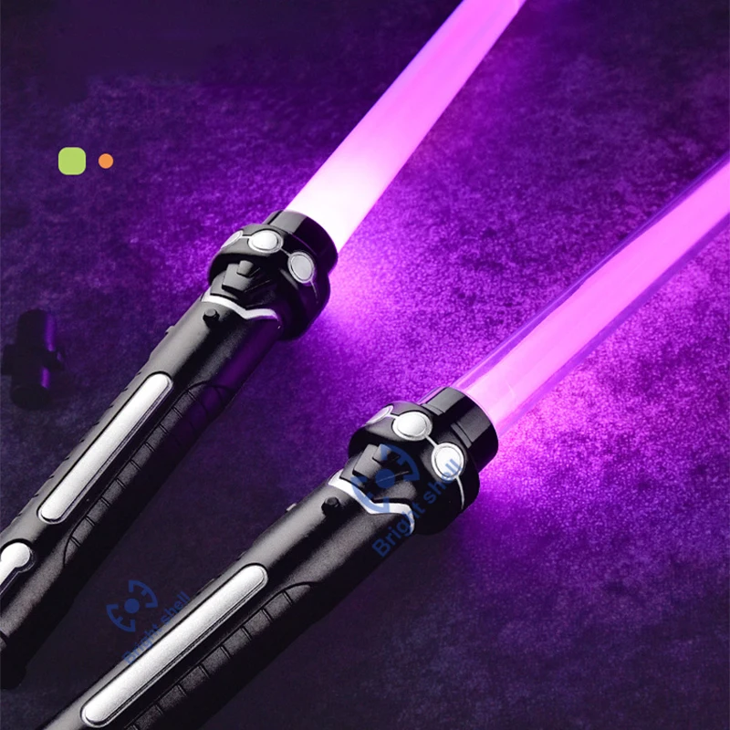 New RGB Lightsaber Laser Sword Toys Light Saber 7 Colors Change Kids Soundfonts Force FX FOC Blaster Toys Jedi Laser Sword Gifts