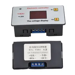 1 Pc Battery Under-voltage Controller 12V Battery Low Voltage Cut Off Switch On Protection Auto Controller Module LED Indicator