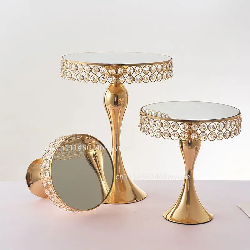 3 Tier Cake Stand Ceramic Cake Stands Acrylic Dessert Table Set Buffet Cake Snack Display Stand