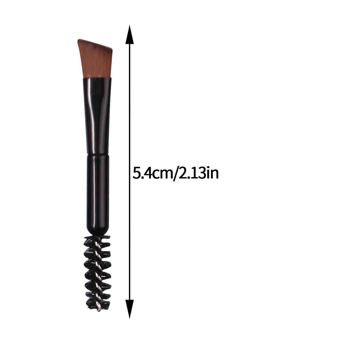 Mini pincel multifuncional para maquiagem de olhos, 20 peças, pincel de cílios de cabeça dupla, pincel de delineador, pente de cachos em espiral, pincel de sobrancelha