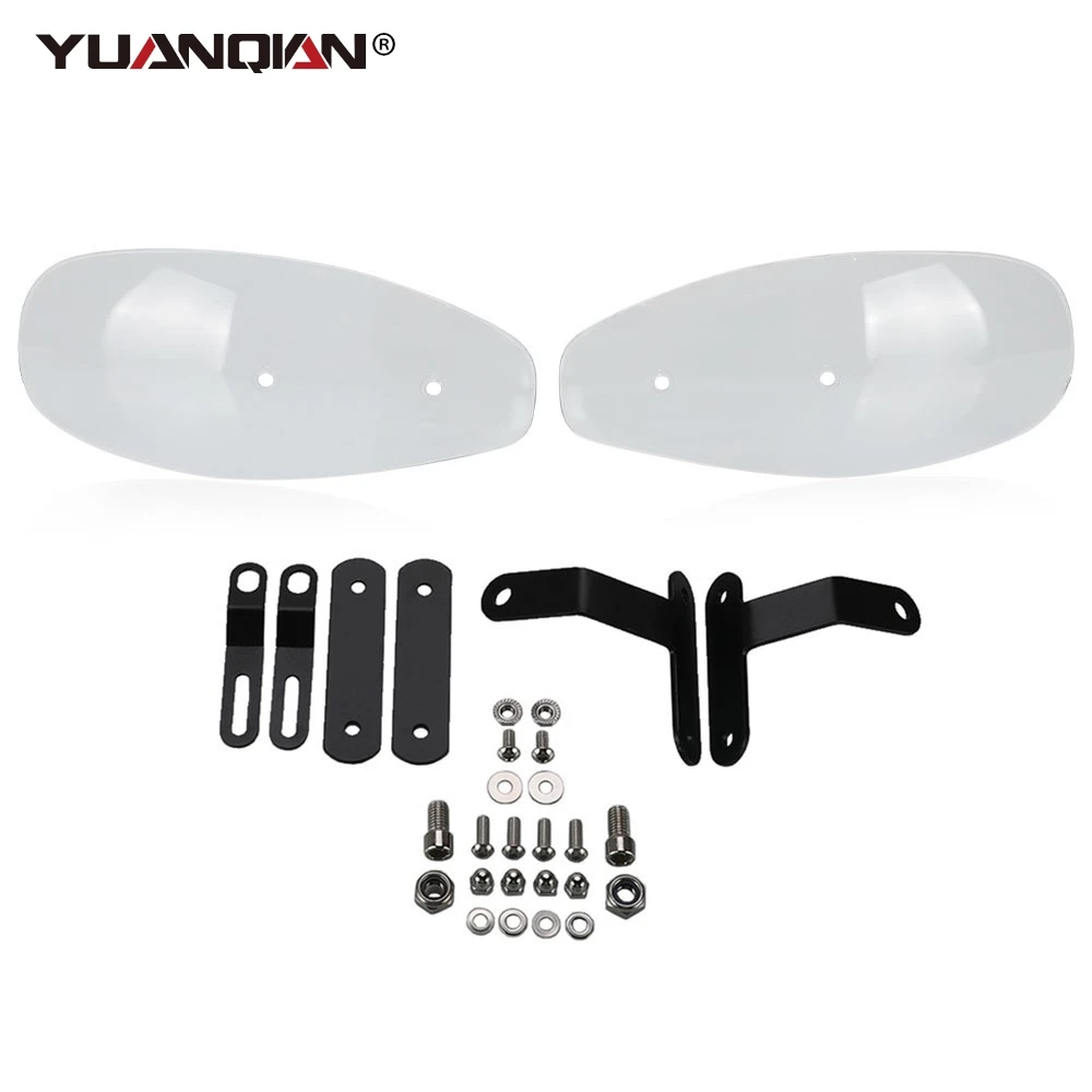 Motorcycle Handguard Protector Cold Wind Deflector Shield Hand Falling Protection For Honda Yamaha FZ1 FZS FZR Suzuki GSX-R 750