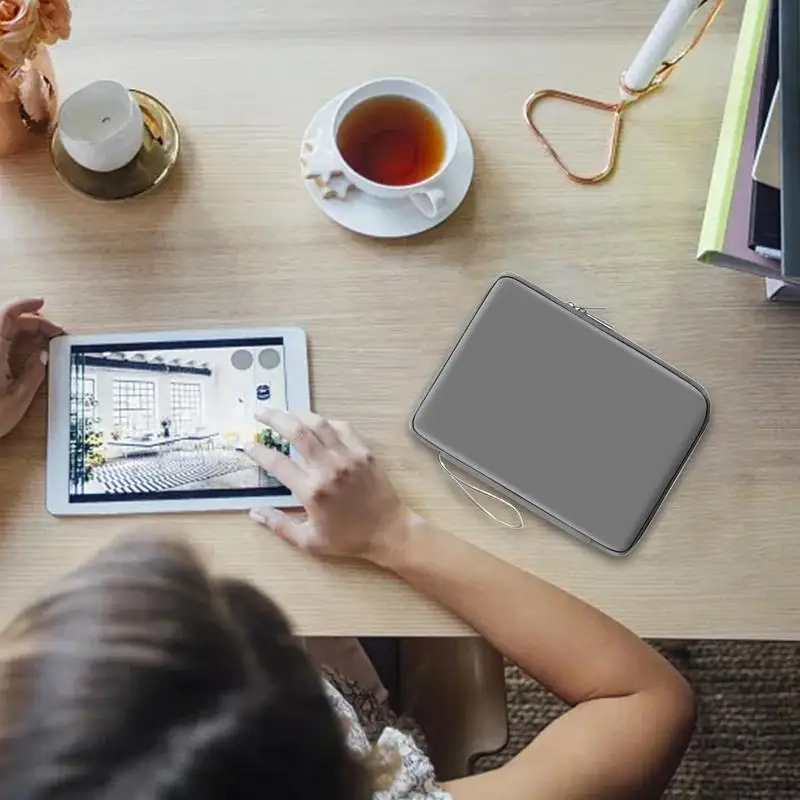 Juste réutilisable pour ordinateur portable et tablette, pochette pour ordinateur portable