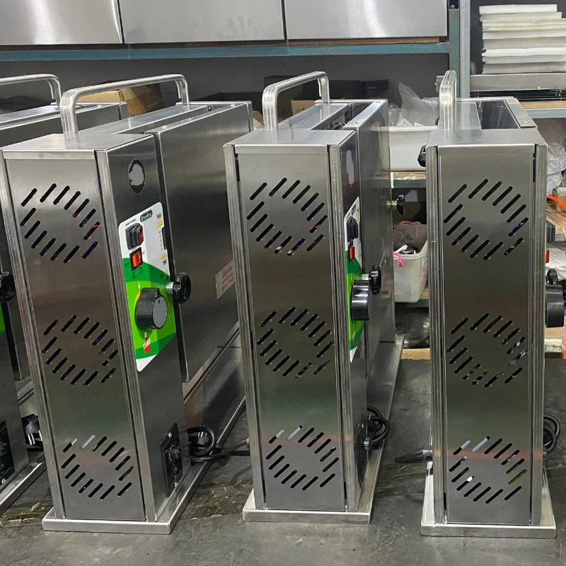 Máquina transportadora elétrica de hambúrguer TLF, torradeira comercial de hambúrguer para preço de restaurante