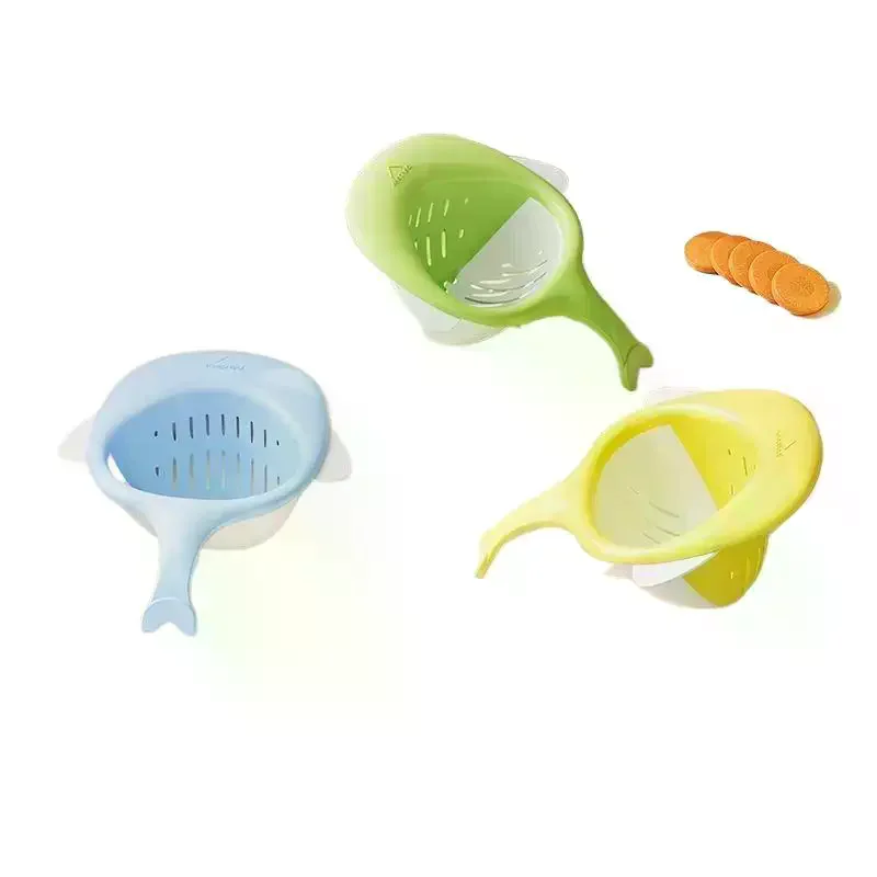 Magnetic Sink Colander Durable Plastic Easy Clean Quick Draining Basket for Kitchen Vegetable Food Waste Straining