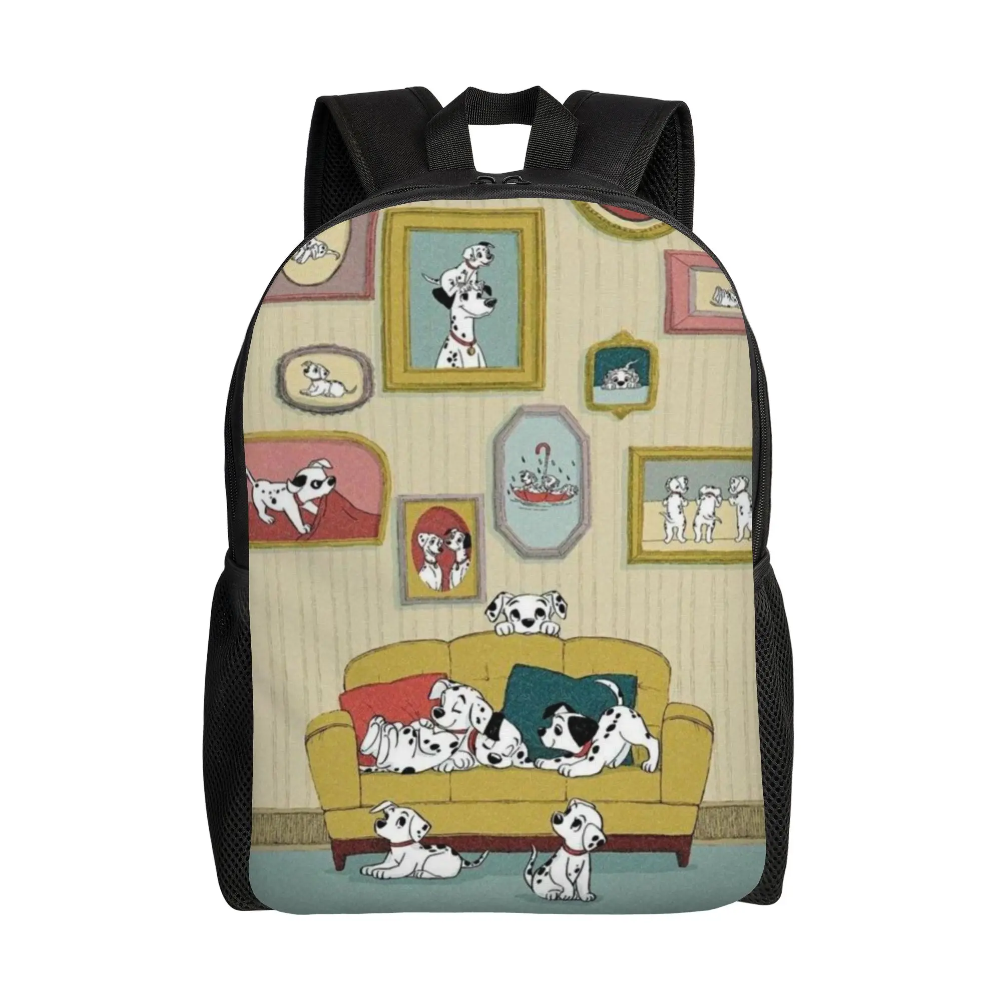 

Back to school season Family Schoolbag 101 Dalmatians Students Cool Backpack