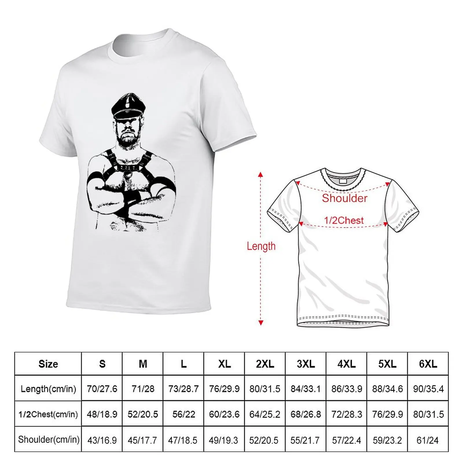 Gay Butch Daddy T-Shirt Plus Size Basic Short Sleeve Top