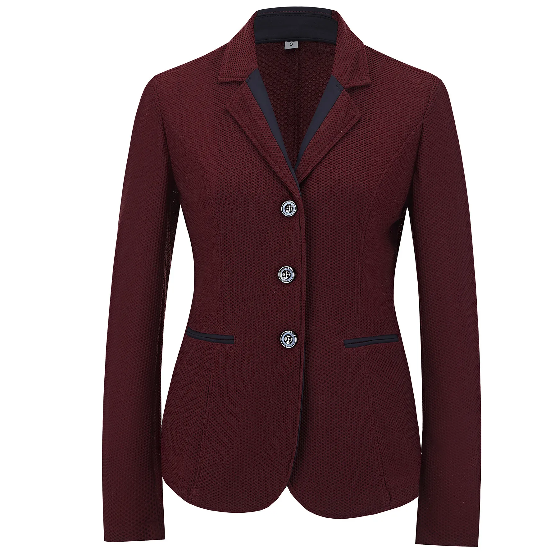Equestrian rider sportswear women's breathable stretch suit for adult competition and examination grade clothing