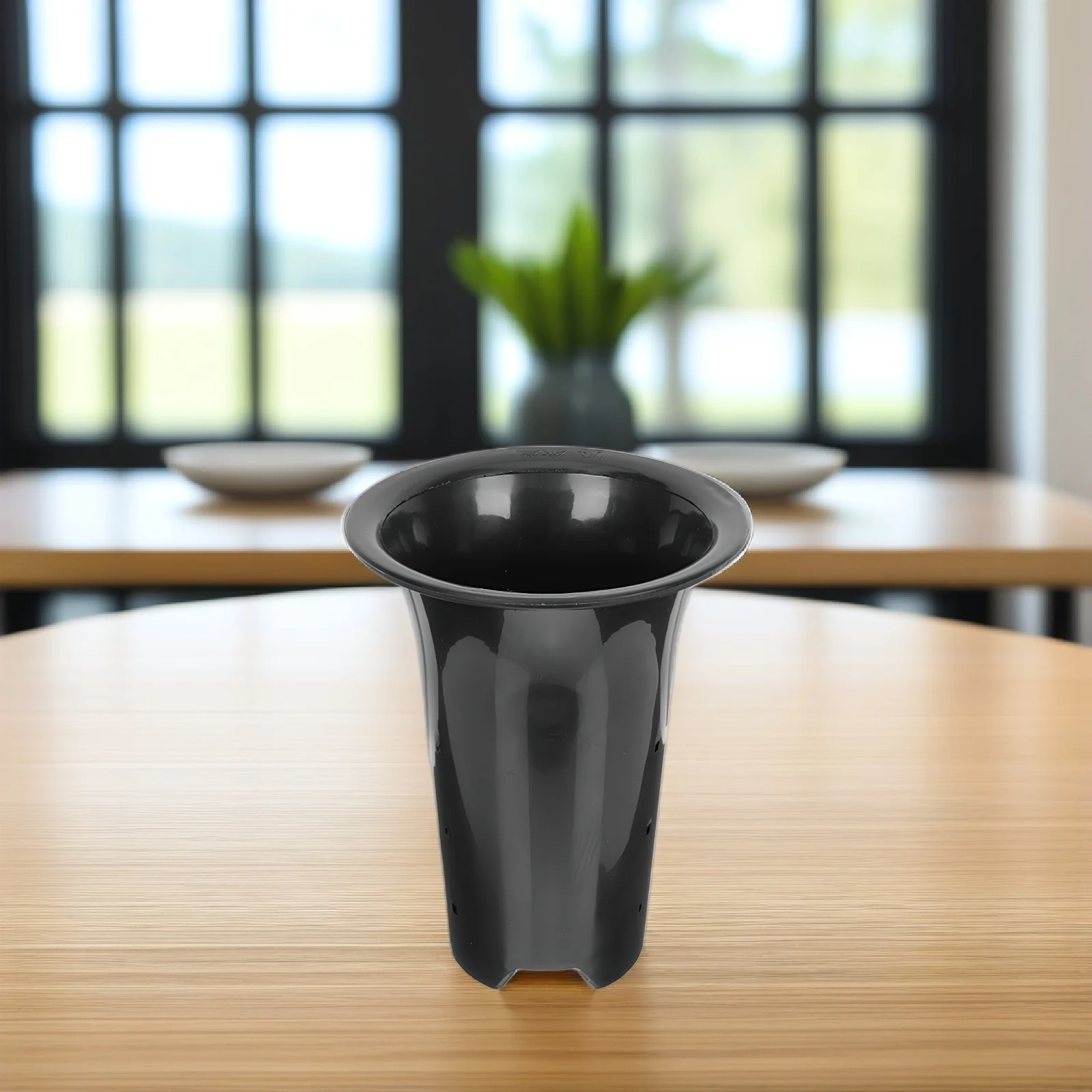 8 قطعة أواني الأوركيد البلاستيكية تنفس أواني الزهور التحكم في الجذر حاويات الحضانة للنباتات الداخلية ديكور حديقة المنزل