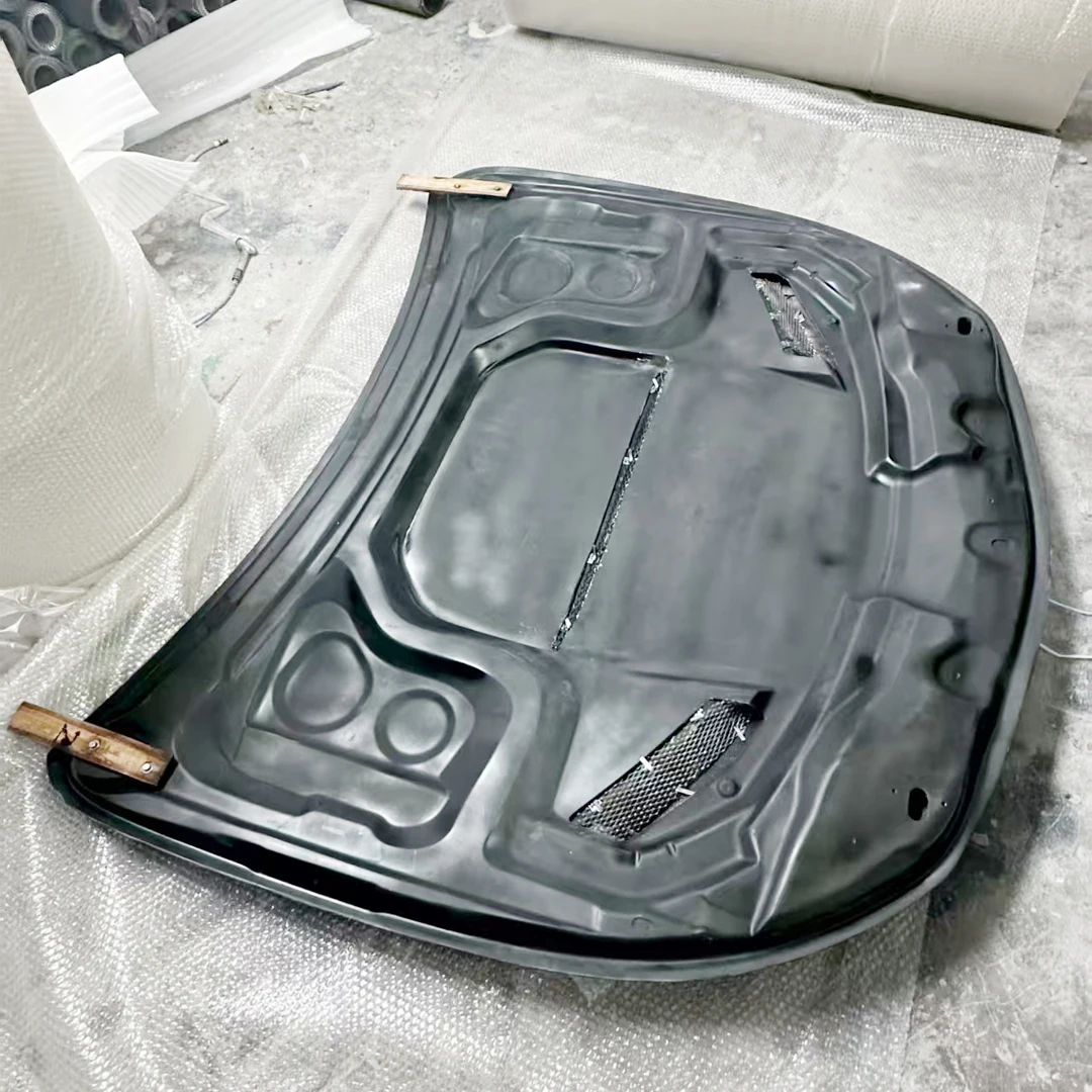 غطاء محرك السيارة من ألياف الكربون W213 E63S E63 لسيارة Mercedes E-Class W213 2016-2024 #2