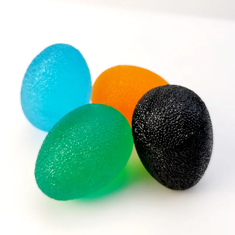 

Egg Shape Stress Ball Hand Grip Strengthener Squeeze Exercise Relaxation Therapy Soft Comfort Office Desk Fitness Massage Tool