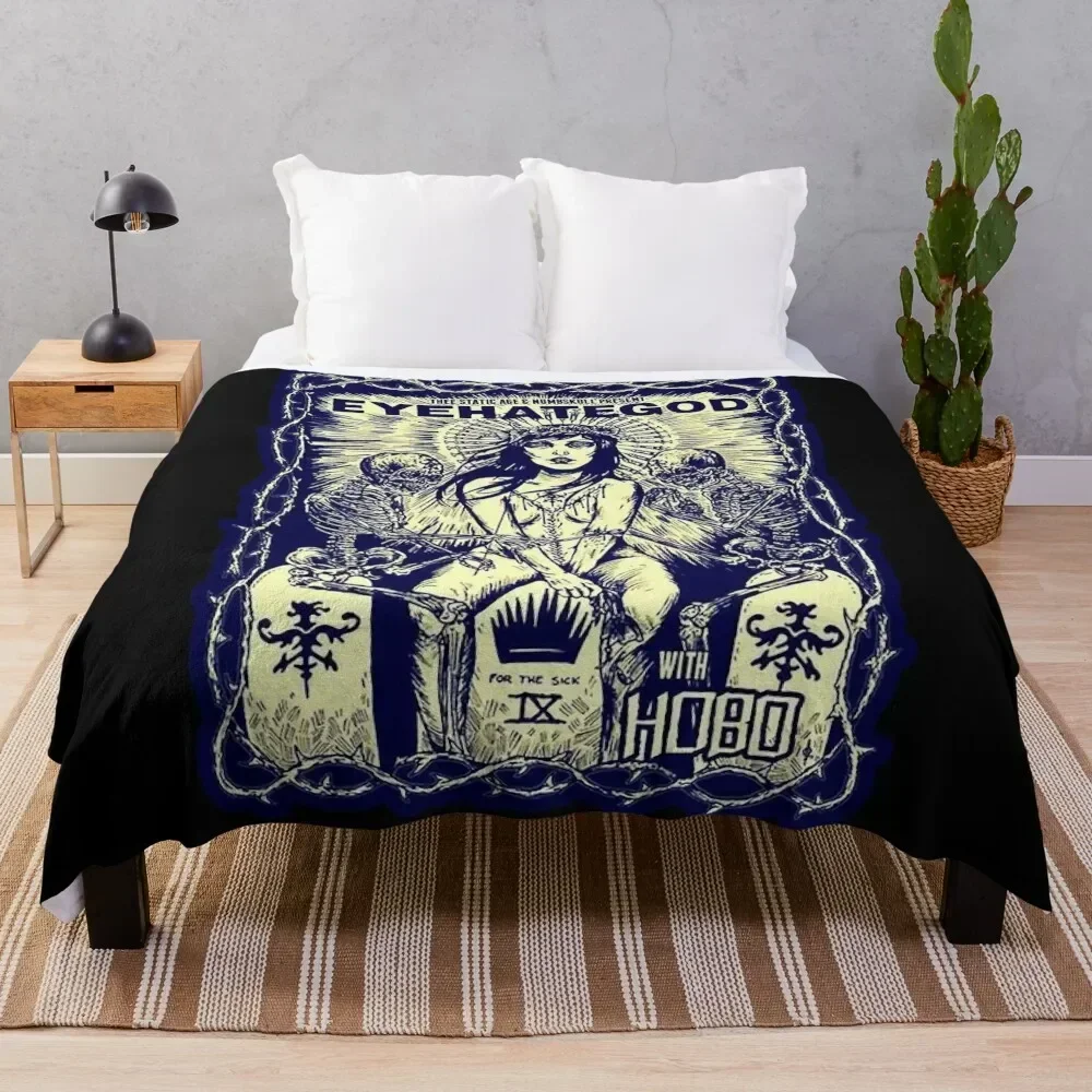 

prety lady on grave Throw Blanket Sleeping Bag christmas gifts For Sofa Thin Blankets