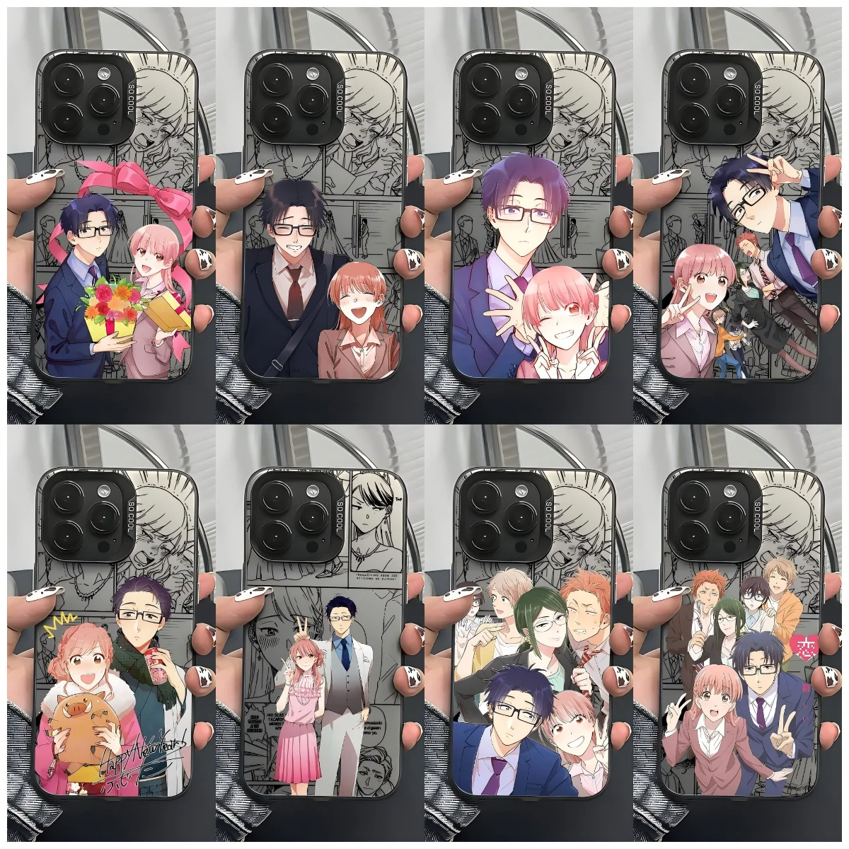Funda para Teléfono con Diseño 'El Amor es Difícil para Otakus' para Xiaomi Mi 15T 14T 14 13 12 12T 11 Lite Poco X7 X6 F7 F6 X5 F4 F3 GT Pro Ultra 4G 5G