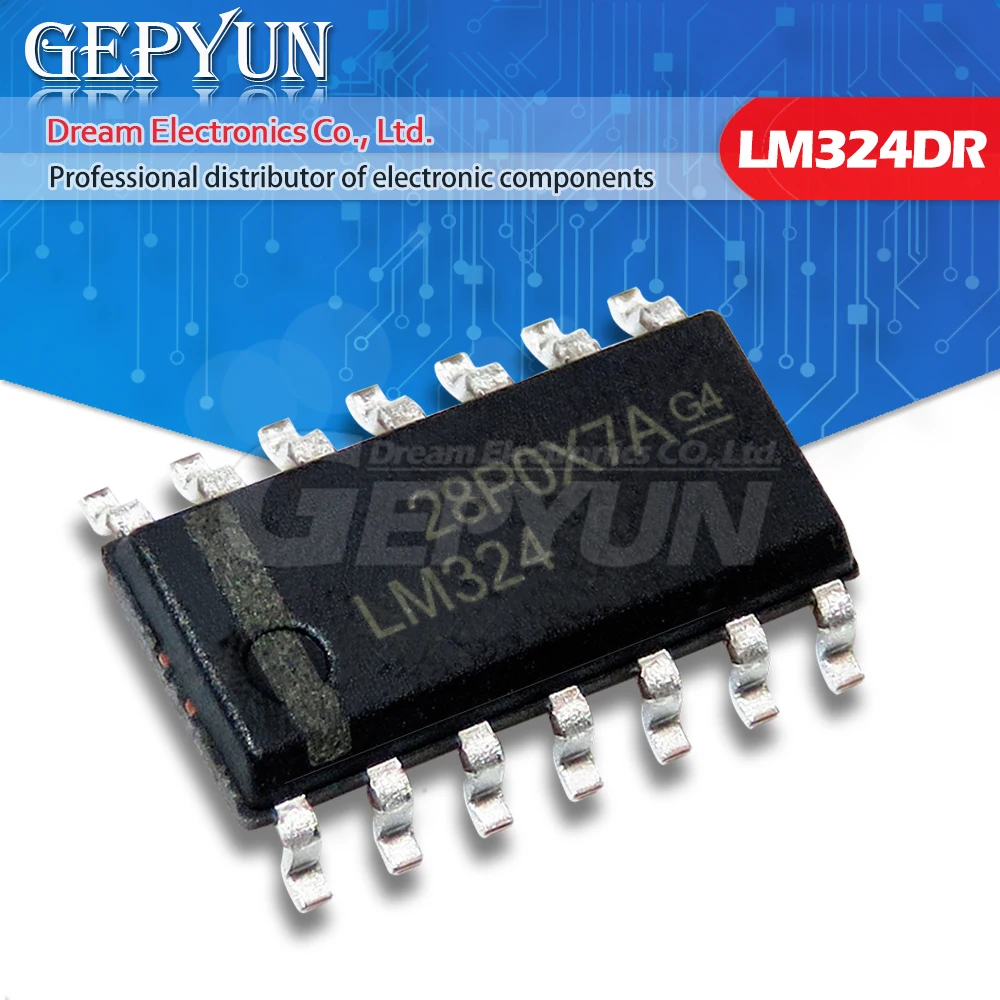 20PCS LM324DR SOP14 LM324 SOP SMD LM324DR2G LM324DT SOP-14 new and IC