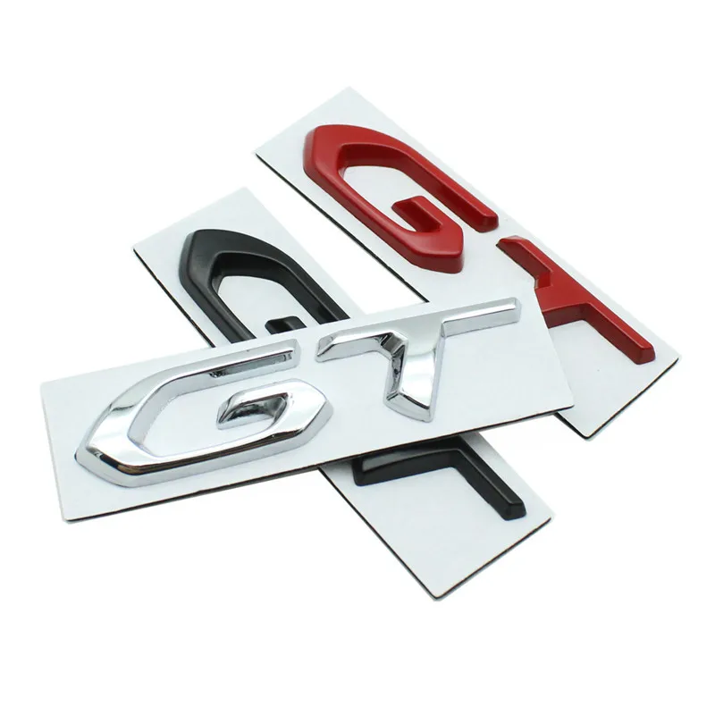 3D Metal GT Logo Letters Car Trunk GT Emblem Badge Decal For Kia Peugeot 508 5008 208 2008 308 3008 GT Line Sticker Accessories - Image 3