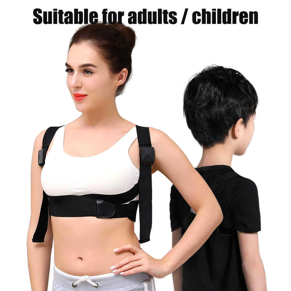 TIKE Smart Posture Corrector Universal Posture Corrector Intelligent Posture Reminder, Vibrate To Improve Posture Humpback Brace