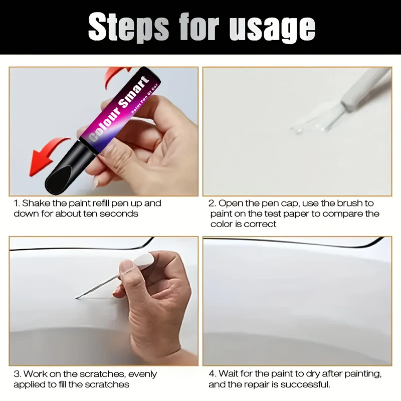 Ручка для ремонта царапин General Motors, водонепроницаемая ручка для ухода за краской для ремонта автомобильной краски, удаление царапин, подходит для автомобильных аксессуаров