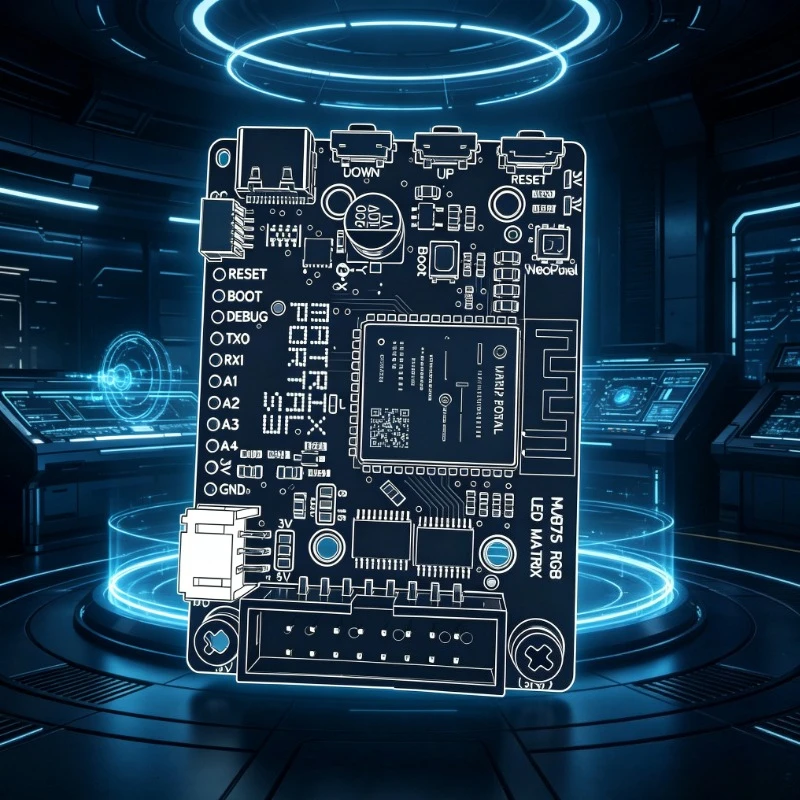 5778 Matrix Portal S3 CircuitPython Powered Intern ESP32