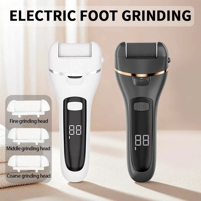 

Rechargeable Electric Foot Callus Remover Professional Cordless Pedicure Tool with 4800 RPM for Thickened Skin