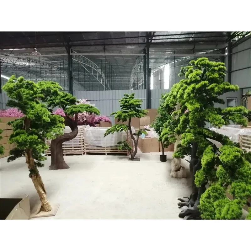 

Artificial Pine Tree for Decoration Artificial Plant Indoor and Outdoor Decoration Simulation Guest-greeting Pine