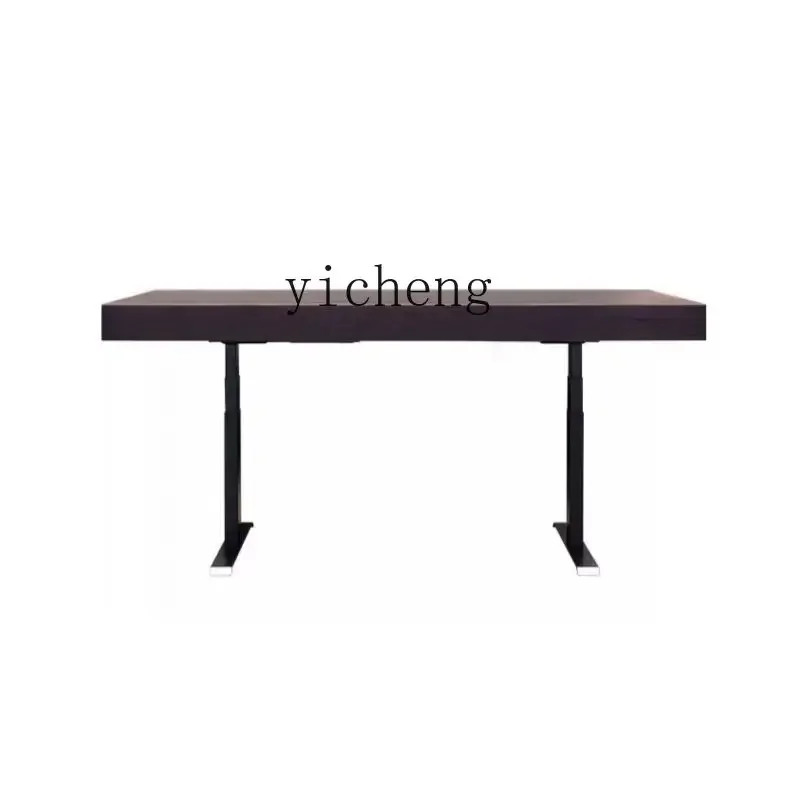 DSA  minimalist intelligent electric lifting desk modern simple solid wood computer work desk