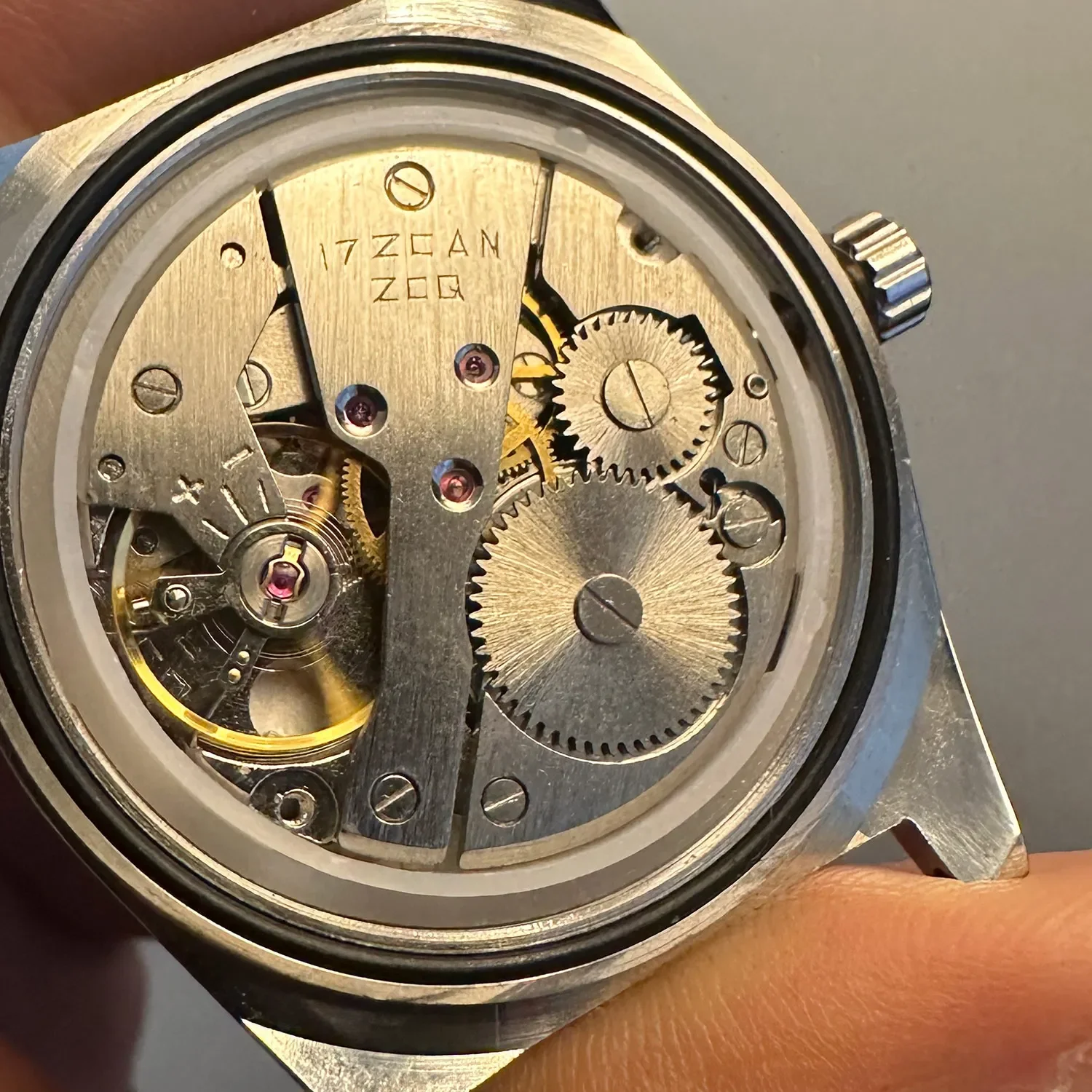 ساعة شنغهاي الكلاسيكية للرجال 7120 حركة ميكانيكية يدوية 36 ملم طراز ريترو بسيط للمكتب