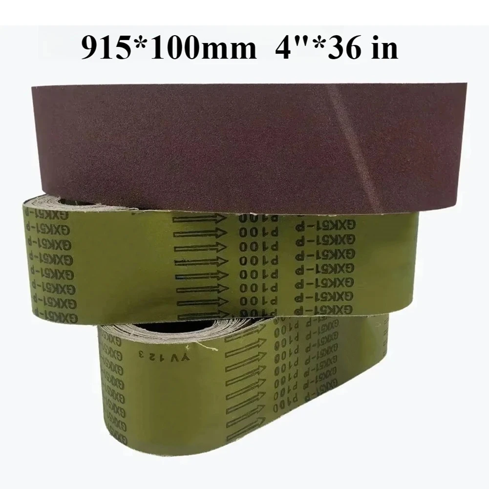 

1pc 2460x400mm Sanding Belt Aluminum Oxide Sandpaper 40-600grit Abrasive Sanding Belts Polishing Tools For Wood Soft Metal