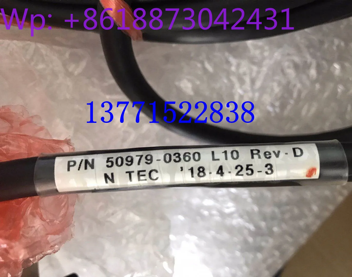 New Robot Teaching Tool Cable 50979-0360L05 50979-0360L10
