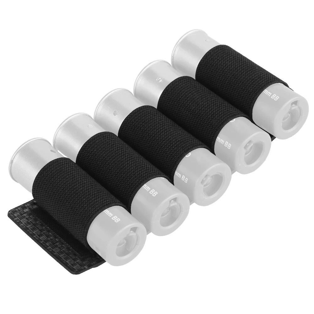 OPHIDIAN Hunting 5 Rounds 12 Gauge Shotgun Ammo Bag Hanging Molle Militar Shotgun Stand Bullet Barrel Accessories