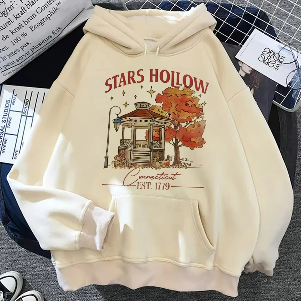 

Clothing Tops Hoodie Retro Female Hip Hop Street Cute Comic Pattern Fashion Youth Art Style Funny Teen Fall Clothing