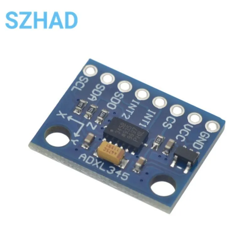 Y-291 ADXL345 3-Axis cyfrowy czujnik grawitacyjny moduł przyspieszenia IIC/SPI moduł transmitujący nachylenia czujnika do Arduino