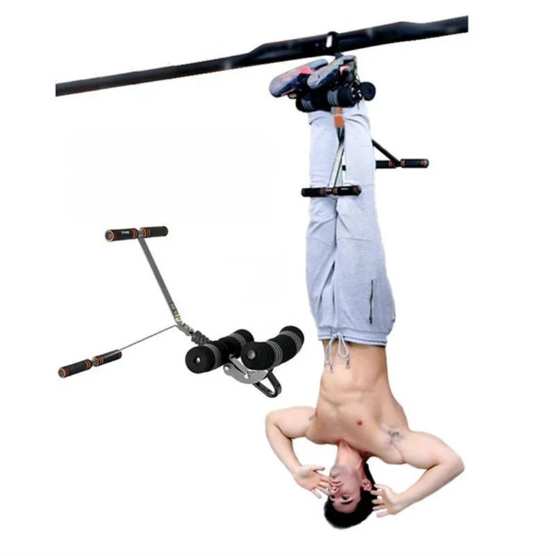 Inversion Table, Home Fitness Equipment, Core Muscle Aid, Suspension Trainer, Commercial Use, Height-Increasing Stretching