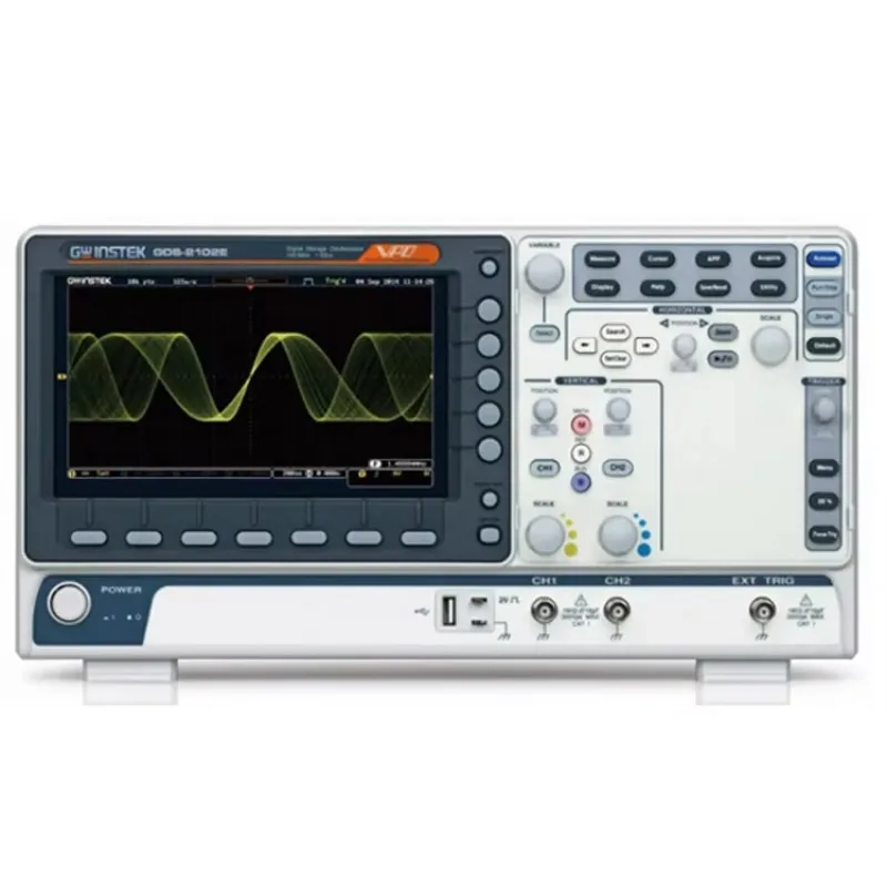 

NEW Gwinstek GDS-2000E series GDS-2204E 200MHz/100MHz digital storage oscilloscope