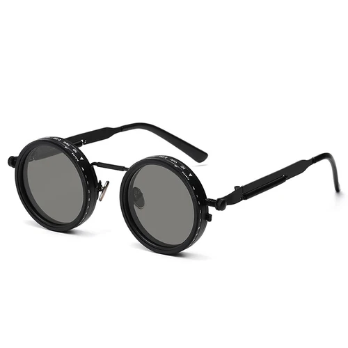 Imagen 2 del producto Marca Punk polarizada ND9, gafas de sol con atenuación ajustable, gafas de sol redondas para hombres y mujeres, gafas de pesca para hombres, gafas de sol para exteriores UV400