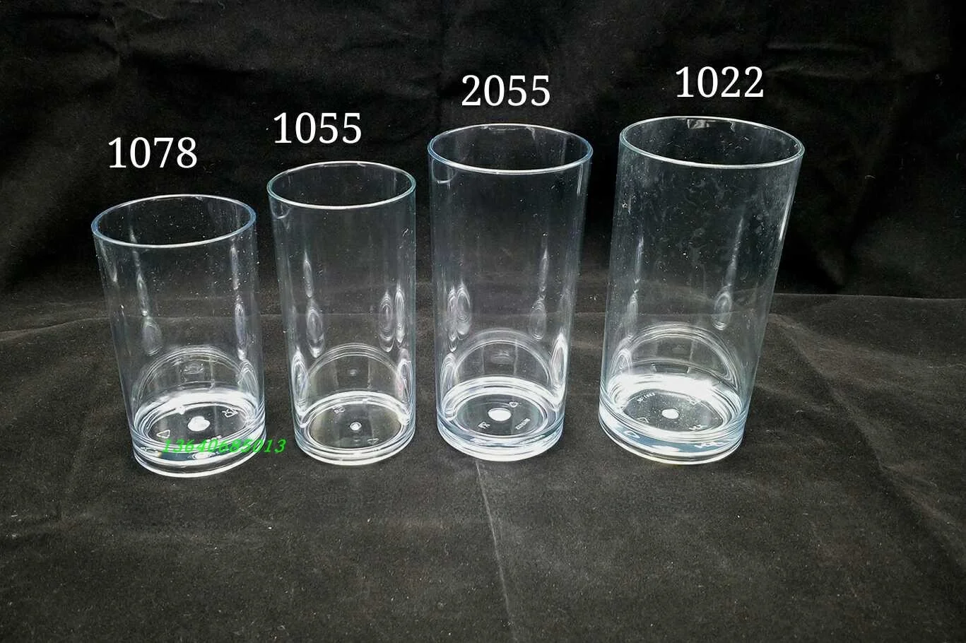 

Acrylic Juice Cup Milk Tea Cup Transparent Plastic Glass like Beverage Beer Water Cup Japanese Sle round Cylinder Cup