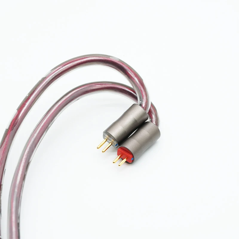 IvipQ-311IEM Schirmungsschicht aus rotem Kupfer / Einkristallkupfer, unterstützt 2-Pin/MMCX/Dual 3,5 mm IE900-Schnittstellen, KZ-QDC – Detail 14