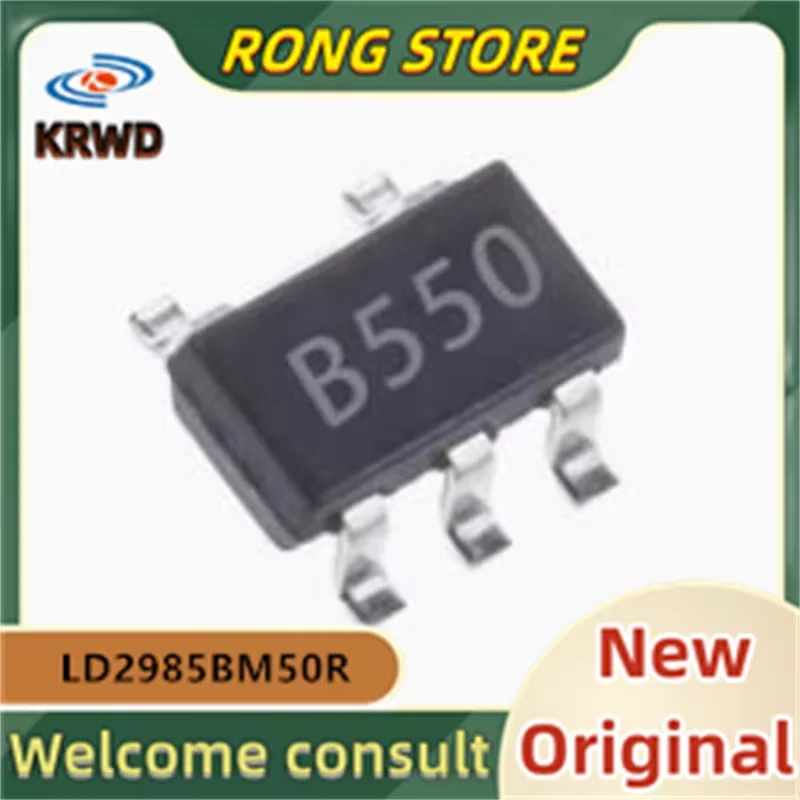 10 قطعة B550 855O جديدة ومبتكرة رقاقة IC SOT23-5 LD2985BM50R LD2985BM50 LD2985BM LD2985 2985