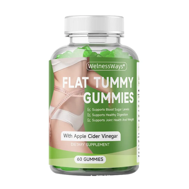 フラットタミーグミ サプリメント エネルギーを補給、免疫力を向上、疲労を軽減、感情を調節、健康食品