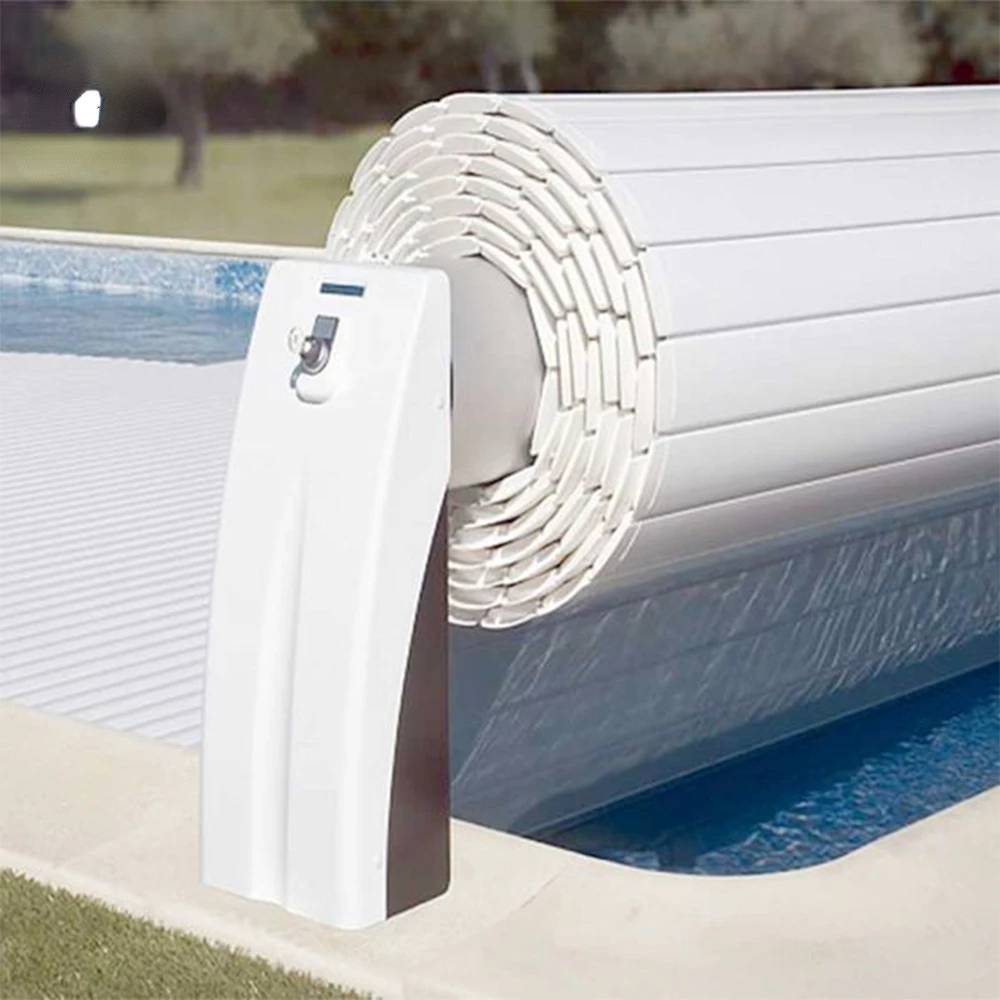 High Quality Swimming Pool Accessories Customized Polycarbonate Automatic Retractable Cover According to Swimming Pool