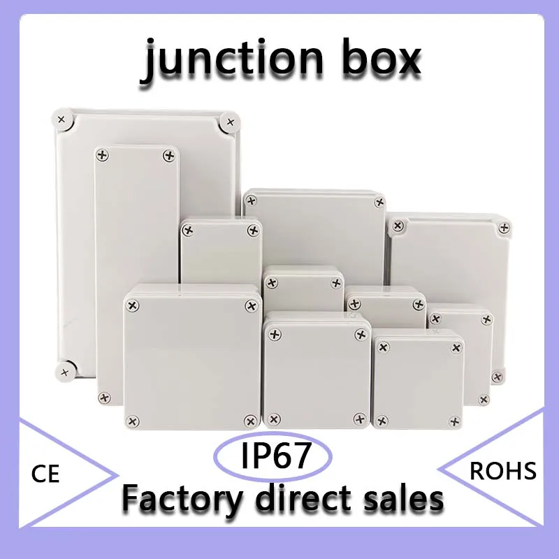 

Outdoor Waterproof Case Enclosure Plastic Box Electronic Project Case Waterproof Junction Box for Electronics