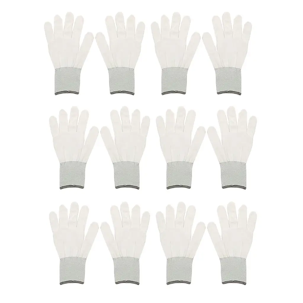 

Anti-static White Cotton Gloves Car Wrap Sticker Application Tool Window Film Protective Equipment for Rubber Maintenance