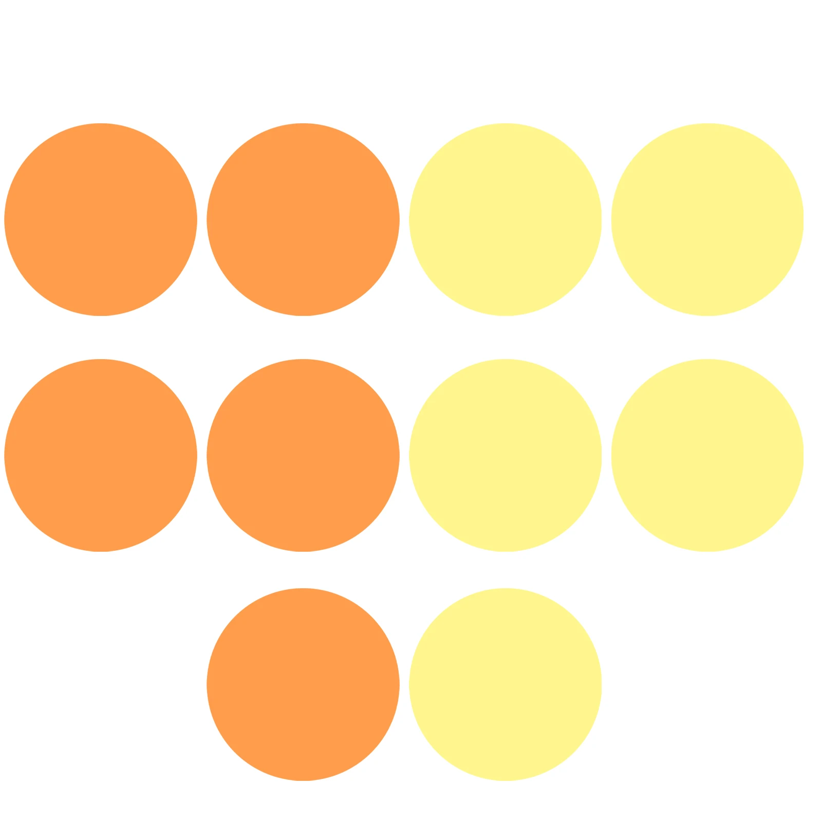 

10pcs Self Adhesive Warm Light Color Changing Film Replacement Sheets For Ambient Atmosphere Lamp Mood Light DIY Home Decor