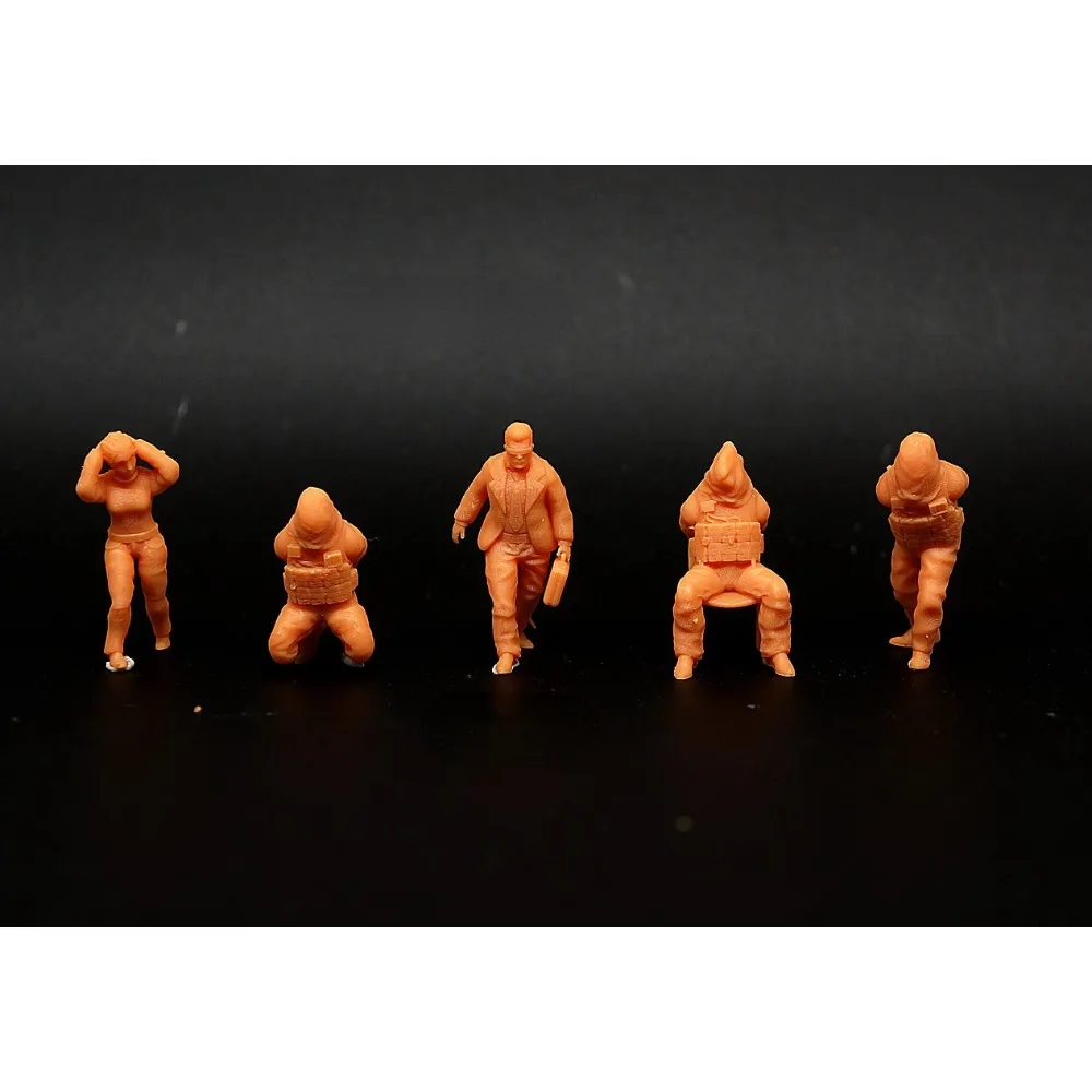 

1/72 Modern Soldiers Imprison 5-Person Genomes (3D Printed Soldiers)